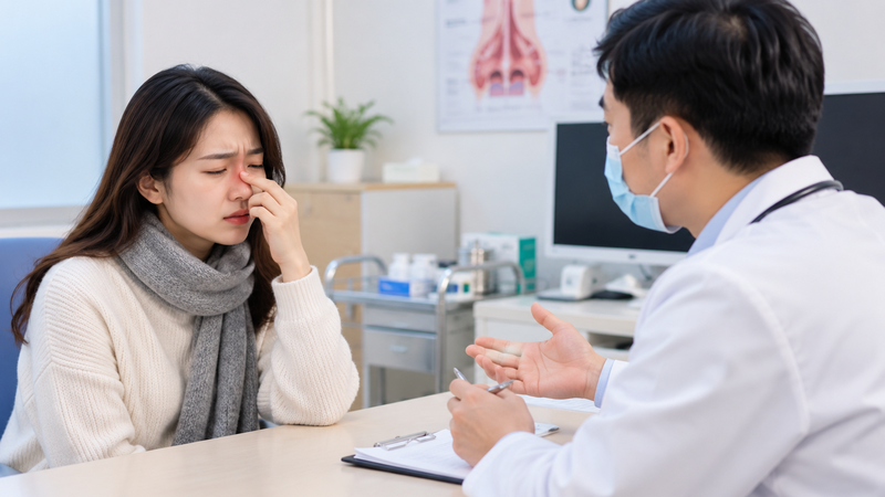 Thăm khám bác sĩ nếu các triệu chứng trở nên nghiêm trọng