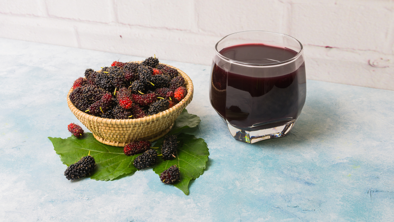 Dâu tằm và nước dâu tằm bao nhiêu calo? Một số lợi ích của nước dâu tằm 4