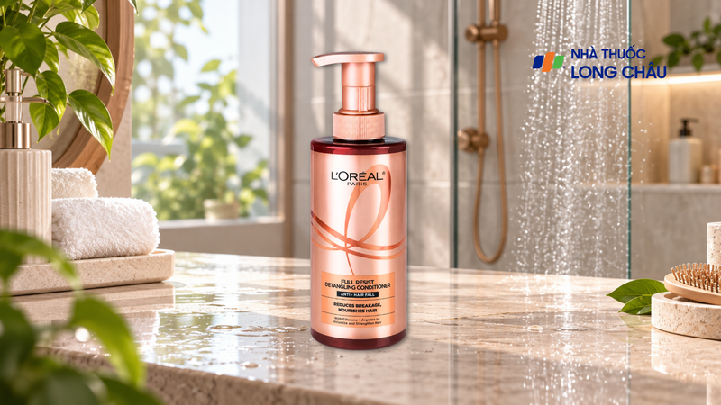 Dầu xả L’Oréal Paris Full Resist Detangling Conditioner Anti-Hair Fall