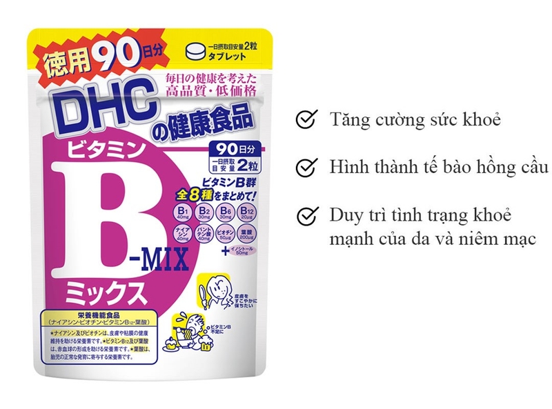 Viên uống DHC Vitamin B Mix có tốt không? 3