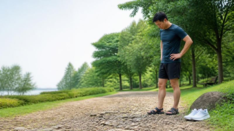 Đi chân trần trong môi trường an toàn cần phù hợp với điều kiện bề mặt và khả năng vận động của mỗi người