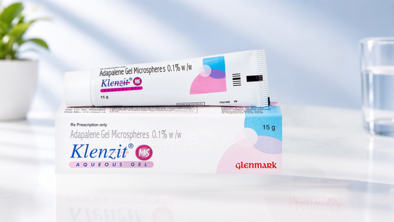 Klenzit MS được chỉ định để điều trị mụn trứng cá, đặc biệt là mụn đầu trắng (mụn ẩn)