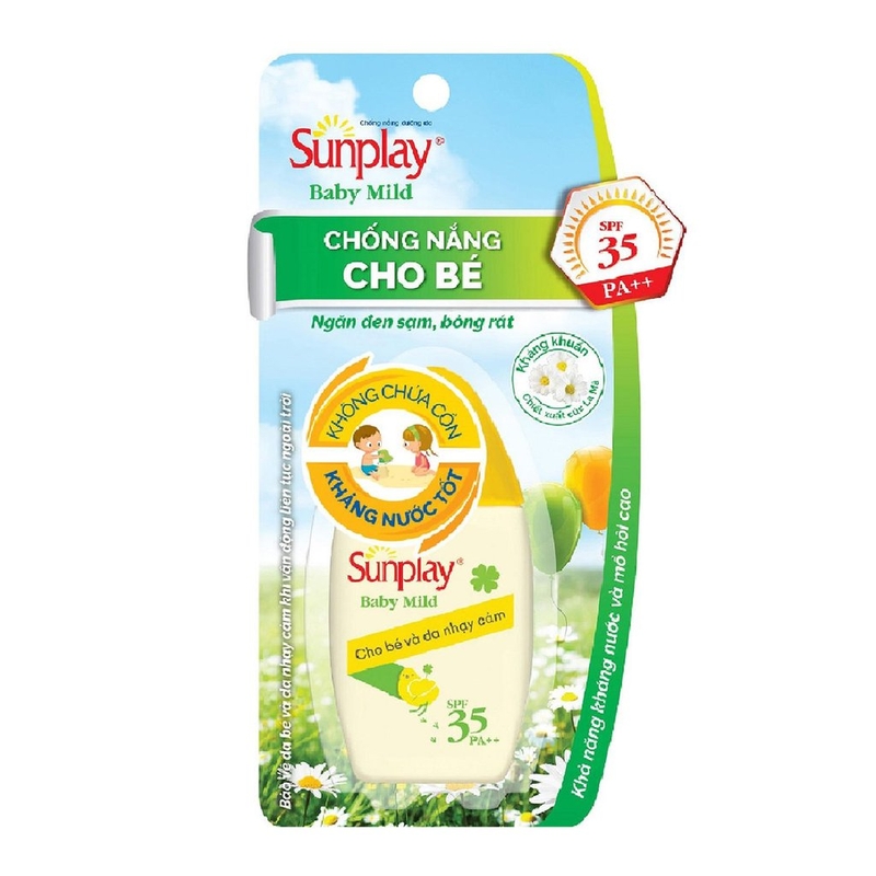 Điểm danh 7 loại kem chống nắng cho trẻ em tốt và an toàn 3