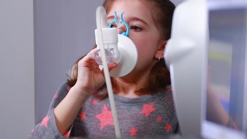 Đo chức năng hô hấp ở trẻ em cho phép nhận biết những thay đổi nhỏ của chức năng phổi