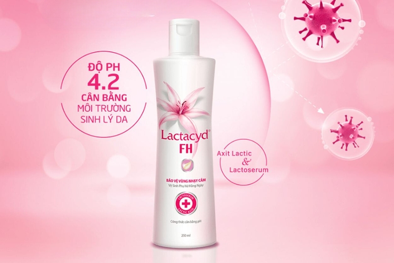 Độ pH của dung dịch vệ sinh Lactacyd là bao nhiêu 2