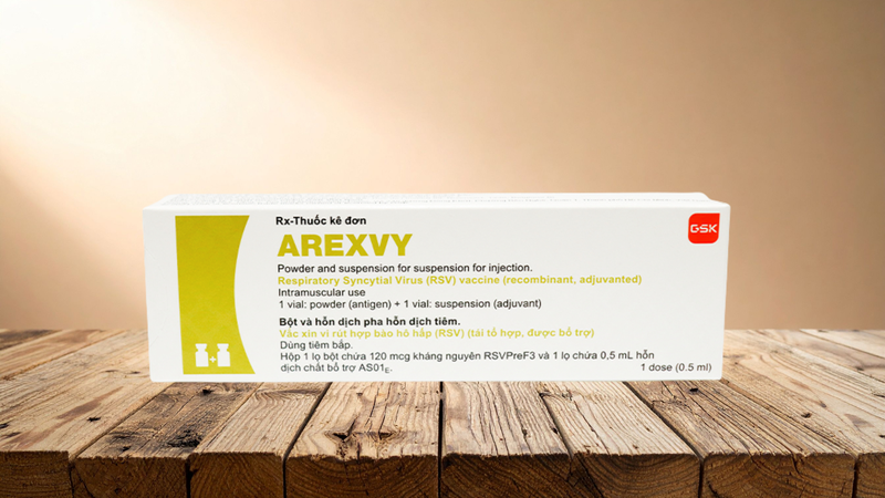 Hiện nay, Arexvy được chỉ định tiêm 1 mũi duy nhất