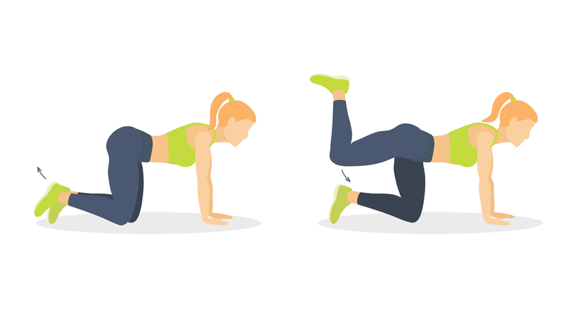 Donkey kick là gì? Cách tập Donkey kick để vòng 3 đẹp