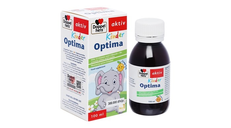 Siro Kinder Optima - vitamin tổng hợp giúp trẻ ăn ngon, phát triển toàn diện 2