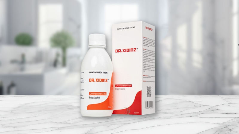 Nước súc miệng Dr.Xidinz