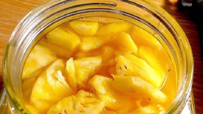 Dứa ngâm đường phèn có tác dụng gì? 1