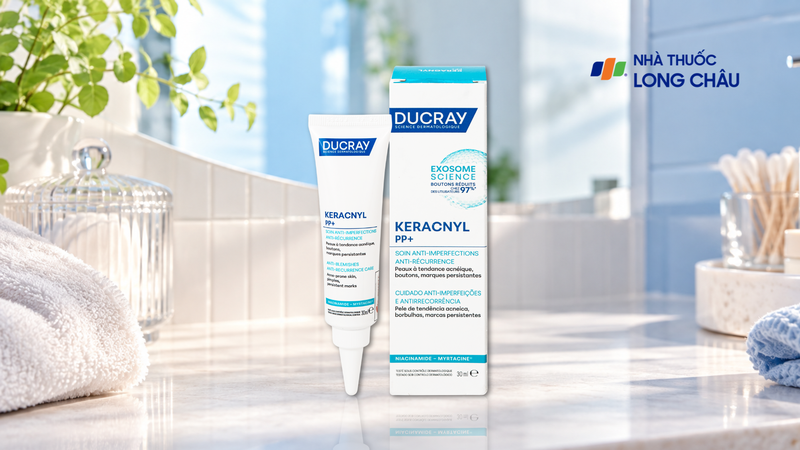 Kem dưỡng Ducray Keracnyl PP+