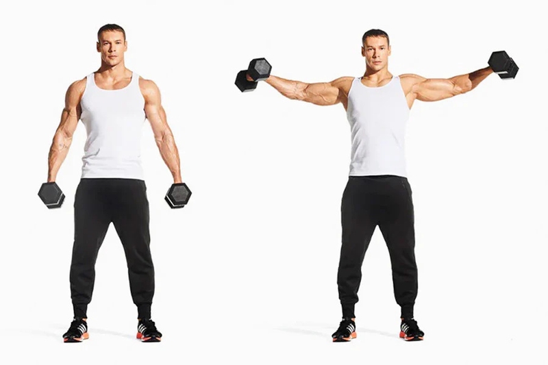 Dumbbell Lateral Raise là gì? Lợi ích của bài tập Dumbbell Lateral Raise 1