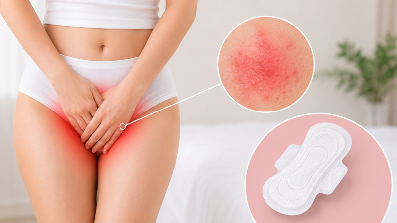 Dùng băng vệ sinh bị ngứa là tình trạng khá phổ biến mà nhiều chị em gặp phải