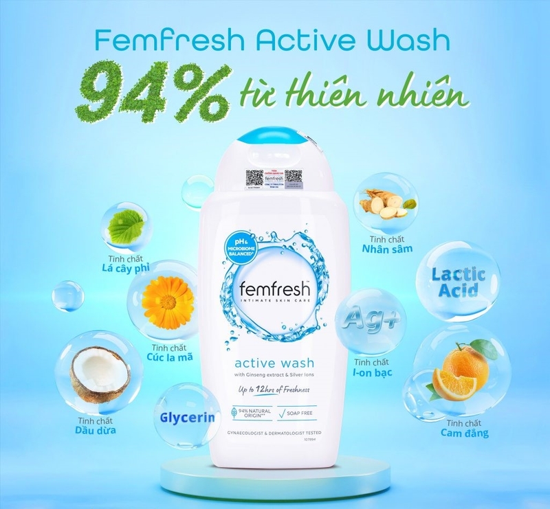 Tìm hiểu dung dịch vệ sinh Femfresh: Công dụng từng màu ra sao? 3