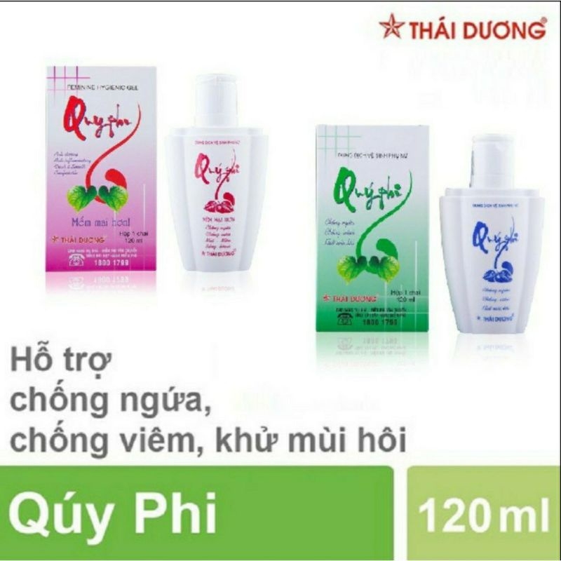 Dung dịch vệ sinh giảm khô hạn: Quý Phi