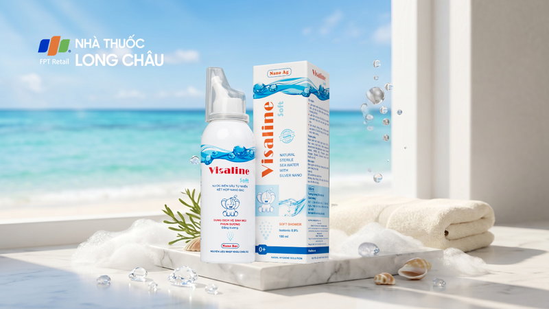 Dung dịch vệ sinh mũi Visaline Soft