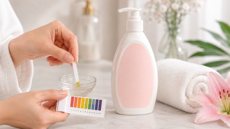 Dung dịch vệ sinh phụ nữ có độ pH chuẩn là bao nhiêu?
