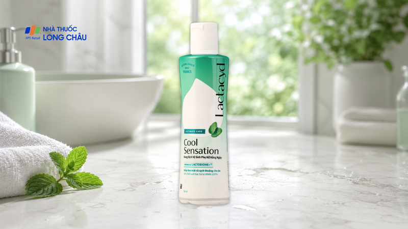 Dung dịch vệ sinh phụ nữ Lactacyd Cool Sensation