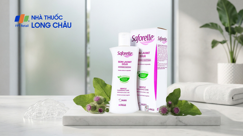 Dung dịch vệ sinh Saforelle Gentle Cleansing Care (250ml)