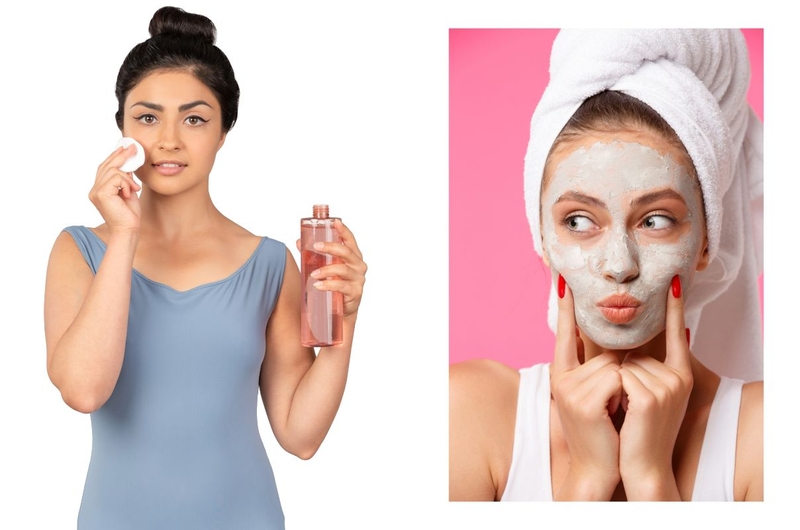 Góc làm đẹp: Dùng mặt nạ đất sét trước hay sau toner 2