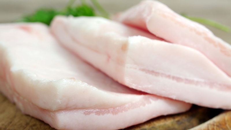 Mỡ lợn không có hại nếu được sử dụng với lượng phù hợp