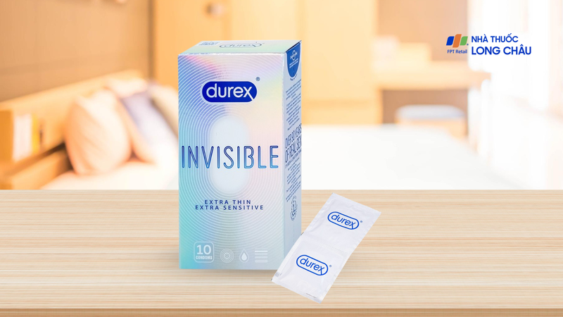 Bao cao su Durex Invisible Extra Thin Extra Sensitive