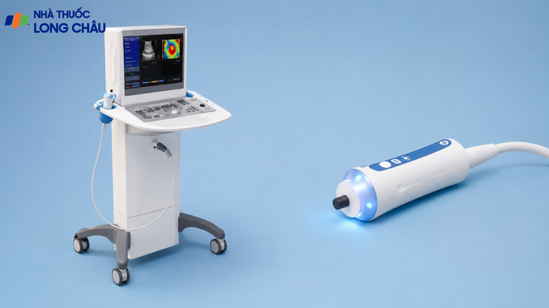 Kết quả elastography phản ánh độ cứng mô qua kPa hoặc vận tốc sóng