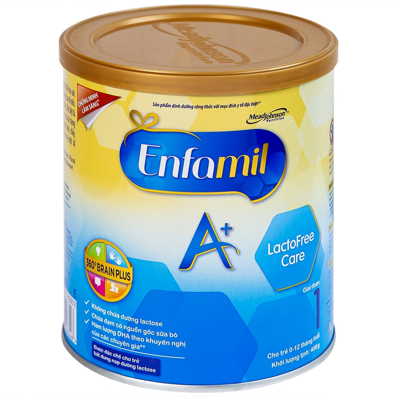 Sữa Enfamil A+ LactoFree Care