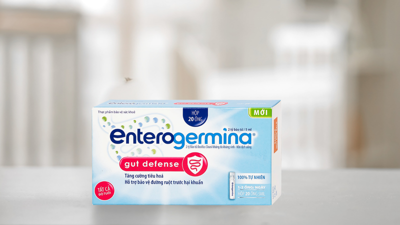 Enterogermina trị tiêu chảy được không?