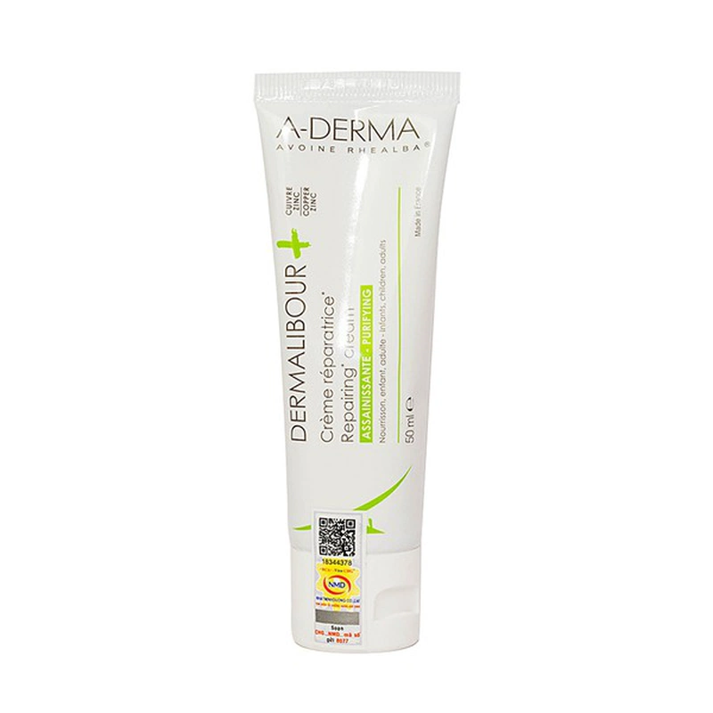 Kem làm dịu cho da kích ứng A-Derma​​​​​​​ Dermalibour​​​​​​​​​​​​​​+ Repairing Cream 50ml 1