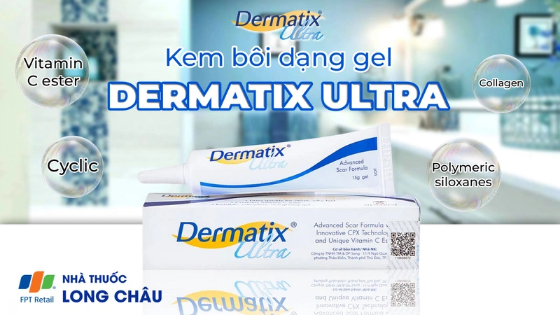 thuốc trị sẹo dermatix ultra