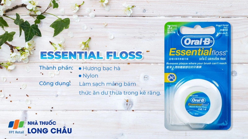 Chỉ nha khoa Oral-B Essential Floss