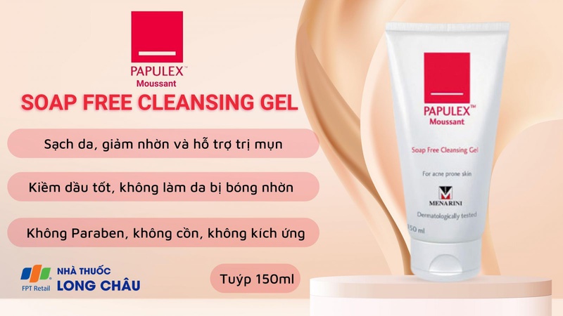 Papulex Moussant Cleansing Gel 2
