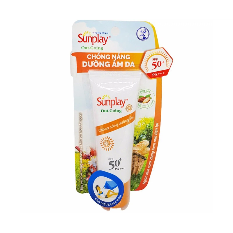 kem chống nắng dưỡng da Sunplay Out Going SPF 50+ PA+++