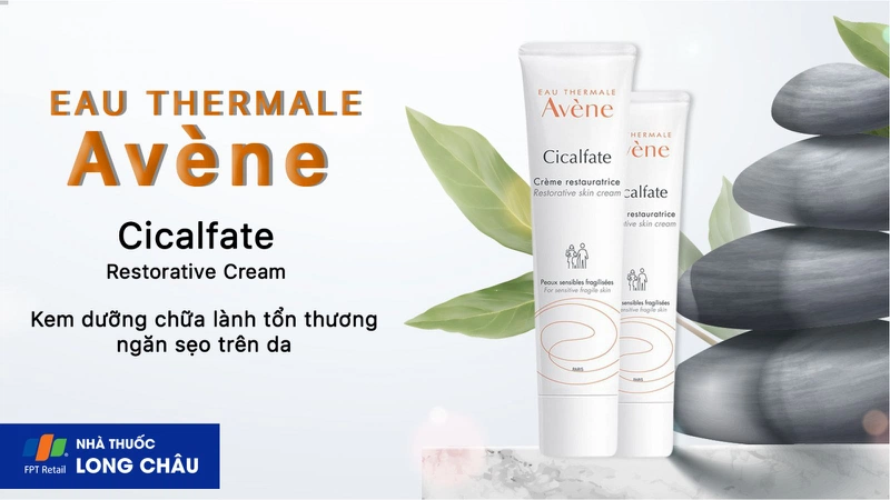 Kem trị sẹo thâm Avène Cicalfate Restorative Cream 40ml 2
