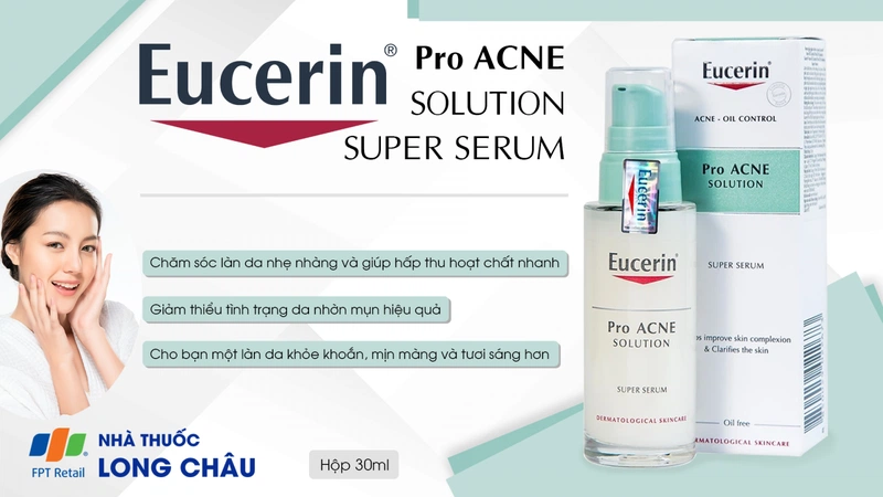 Tinh chất trị mụn Eucerin Pro Acne Solution Super Serum 30ml 2