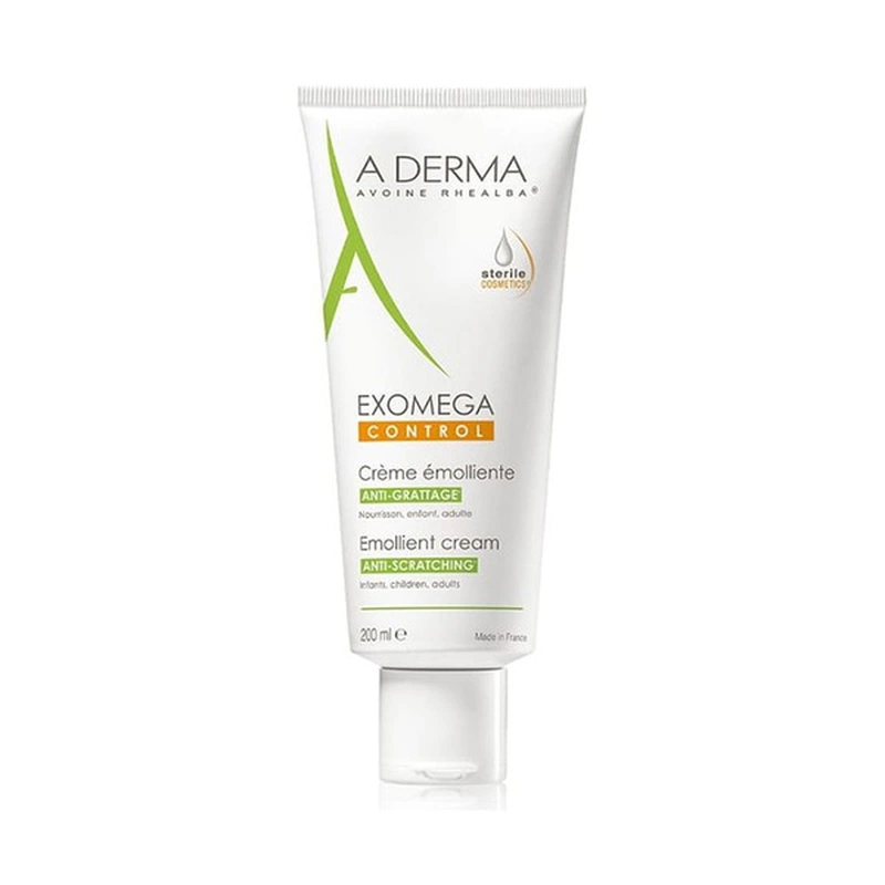 Kem dưỡng ẩm giảm ngứa A-Derma Exomega Control Emollient Cream 200ml 1
