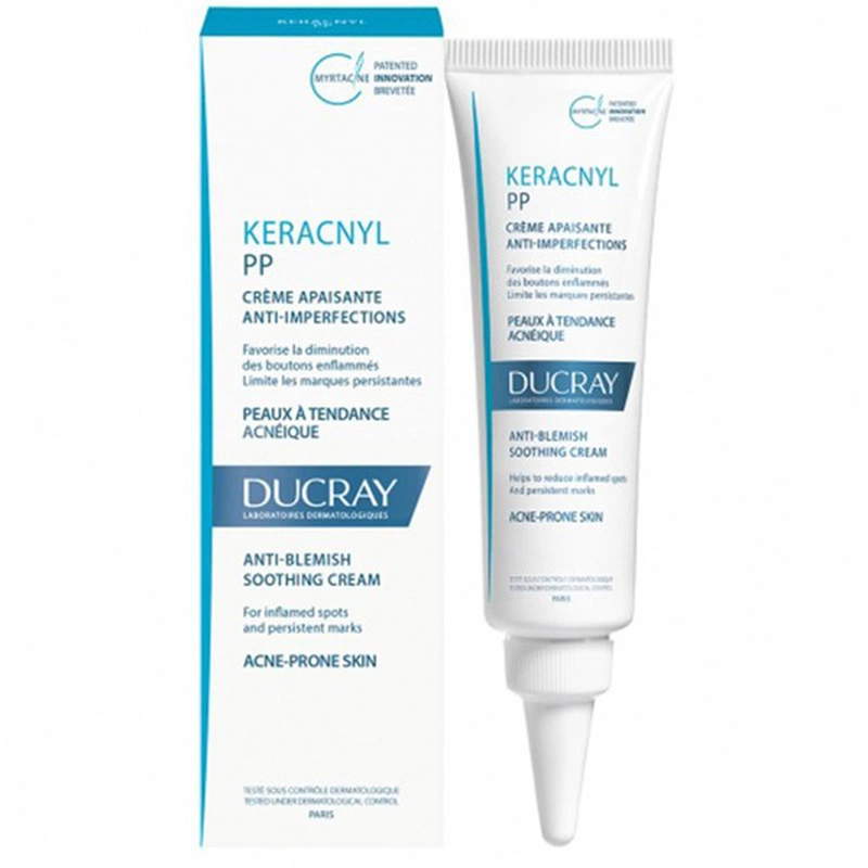 Kem giảm mụn Ducray Keracnyl PP Anti-Blemish Soothing Cream 30ml 1