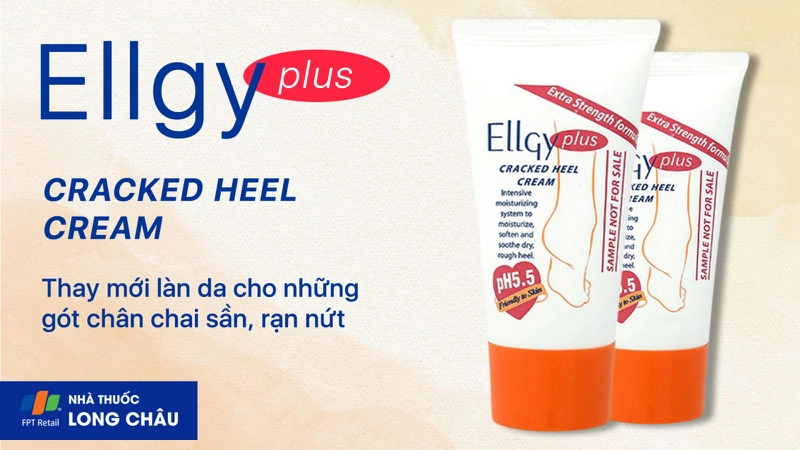 Kem Ellgy Plus Cracked Heel Cream 25g làm mềm da gót chân 2