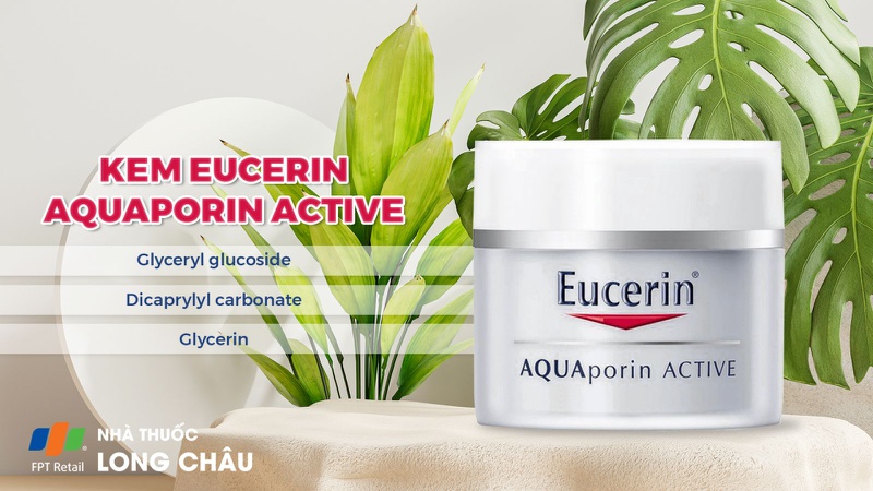 Kem dưỡng ẩm cho da thường và da hỗn hợp Eucerin Aquaporin Active 50ml 1