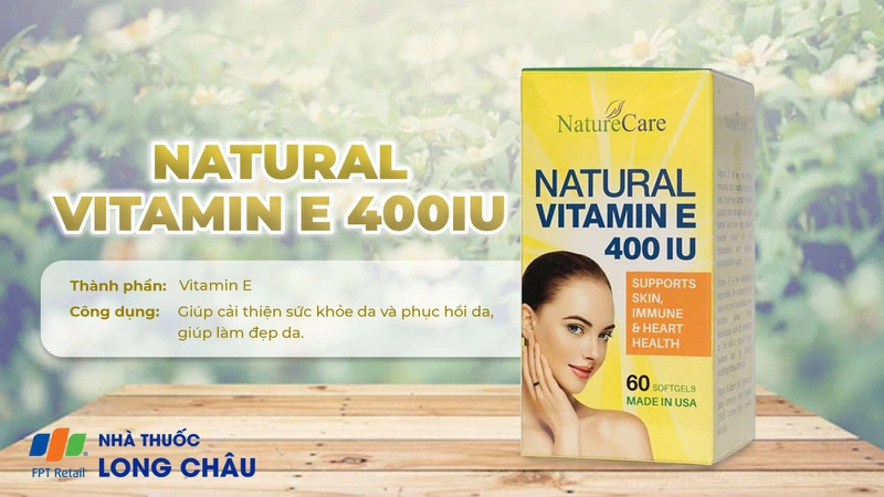 Natural Vitamin E 400IU 1