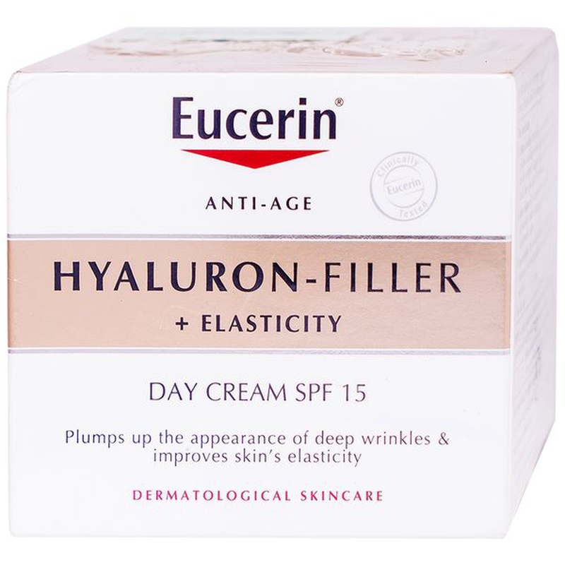 Kem dưỡng Eucerin Hyaluron-Filler + Elasticity Day Cream SPF 15 50ml chống lão hóa da ban ngày 1