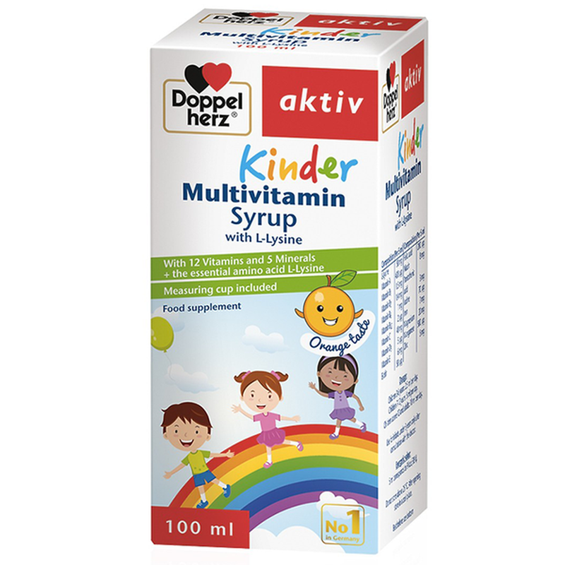 Siro Vitamin Ăn Ngon Cho Bé Doppelherz Aktiv Kinder Multivitamin Syrup