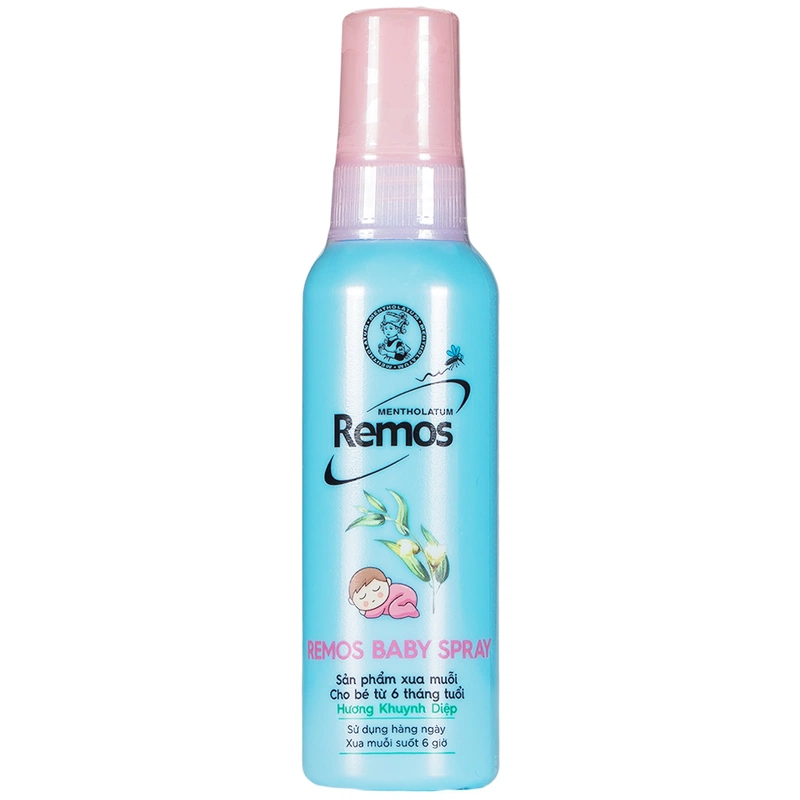 Xịt chống muỗi cho bé: Remos Baby Spray