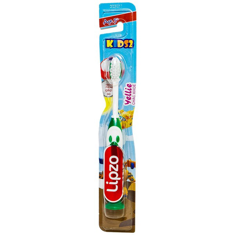 Bàn chải đánh răng Lipzo KidS 2 cho bé 5 tuổi trở lên