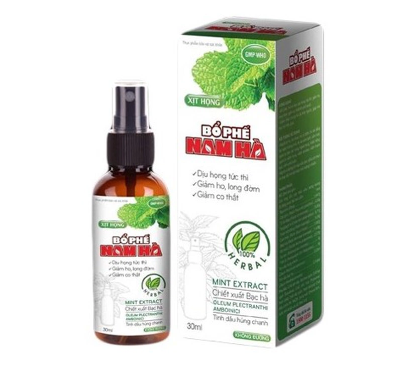 Xịt họng Bổ Phế Nam Hà 30ml 1