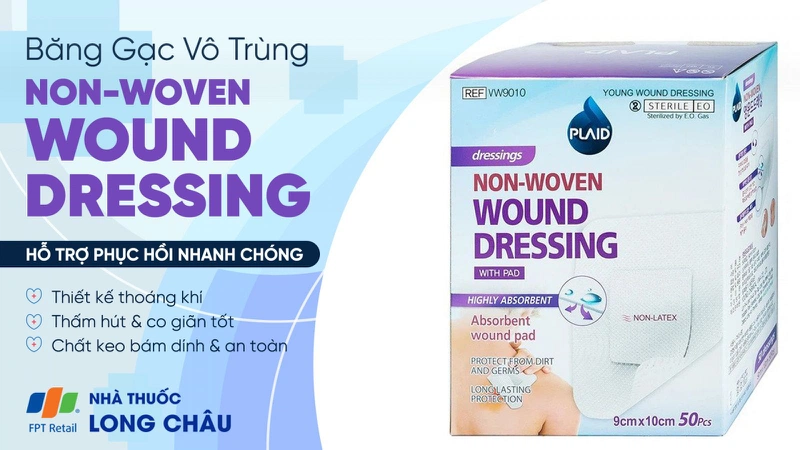 Băng gạc vô trùng Non-Woven Wound Dressing 2