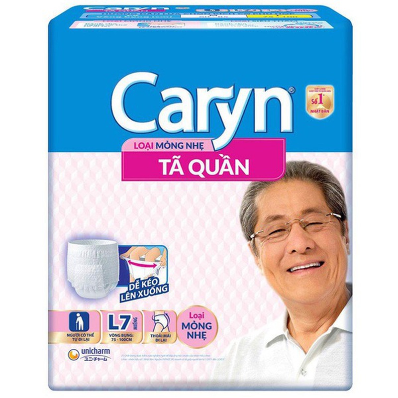 Tã quần người lớn Caryn mỏng nhẹ size L