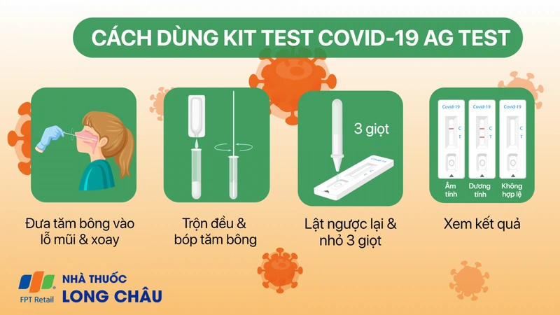 Kit Test Covid-19 Ag Test Humasis (Lấy Dịch Tỵ Hầu, Que Dài) - Xét Nghiệm Sars-Cov-2 1