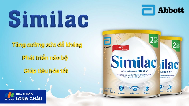 Sữa Abbott Cho Trẻ 6-12 Tháng Similac 2 Mới (Prodi-G Và 5 Hmos) 400G 2